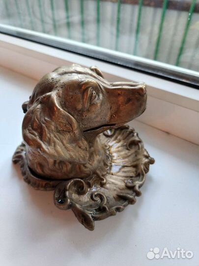 Пепельница собака СССР