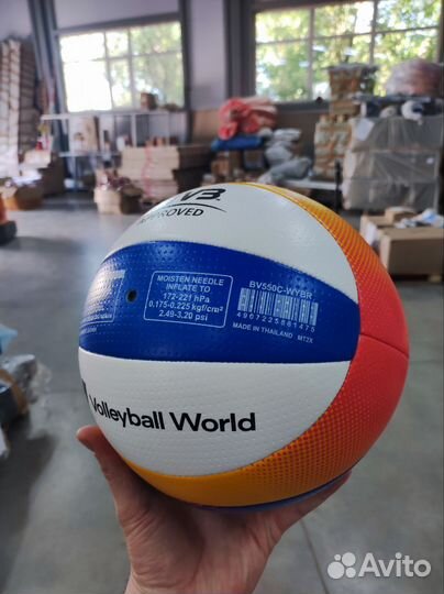 Волейбольный мяч mikasa bv550c