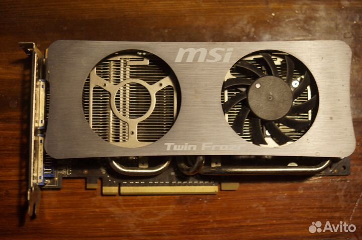 Видеокарта MSI N250GTS Twin Frozr 1G на запчасти
