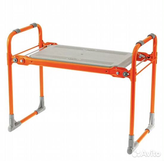 Скамейка перевертыш садовая Nika оранжевый