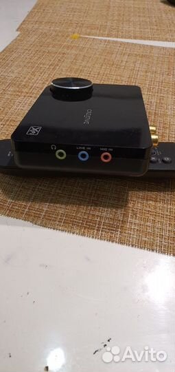 Внешняя звуковая карта Creative labs SB1090