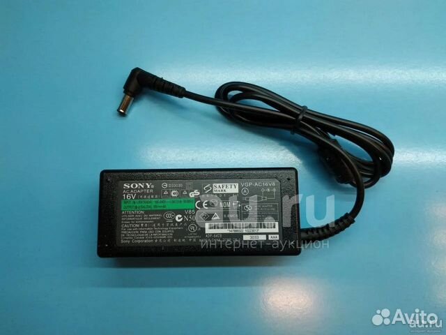 Блок питания для Sony 6.5x4.4мм 65W, 16V, 4A