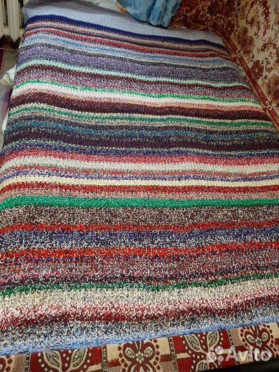 Одеяло вязанное. Плед