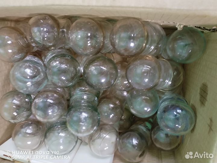 Медицинские банки стеклянные СССР