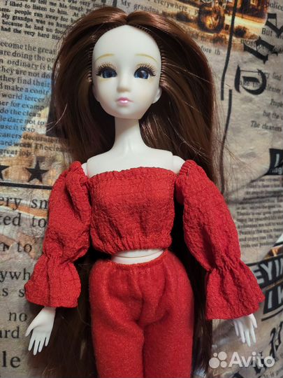 Новогодняя одежда для кукол