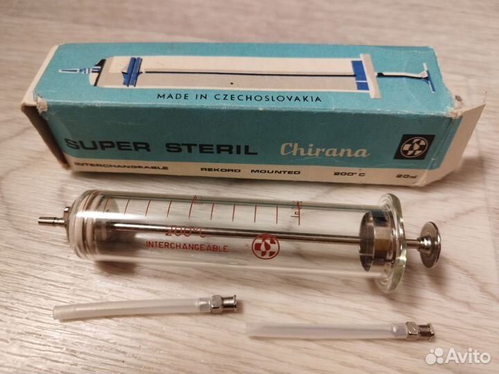 Шприц многоразовый СССР