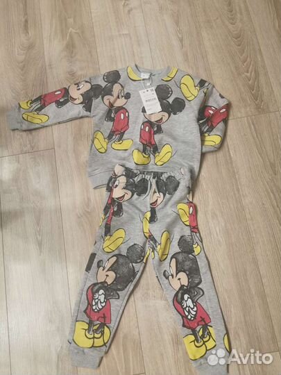 Костюм для мальчика zara толстовка и брюки