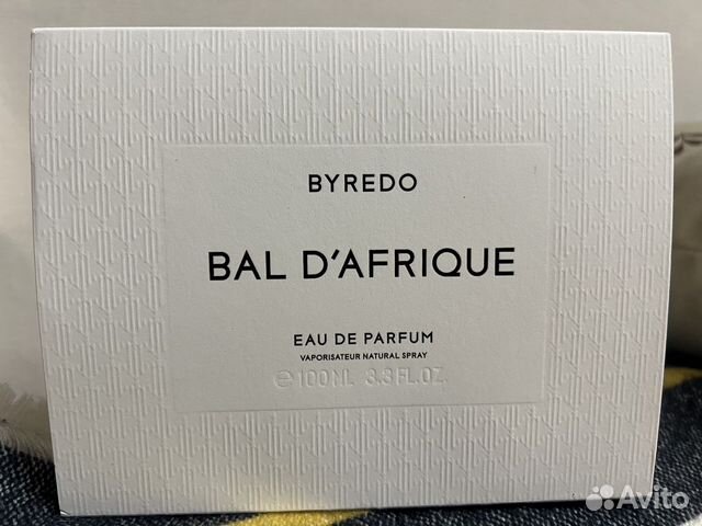 Коробка от парфюма byredo bal d’afriqie