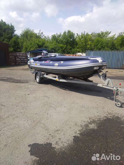 Solar 470 strela JET и yamaha 50 прицеп мзса