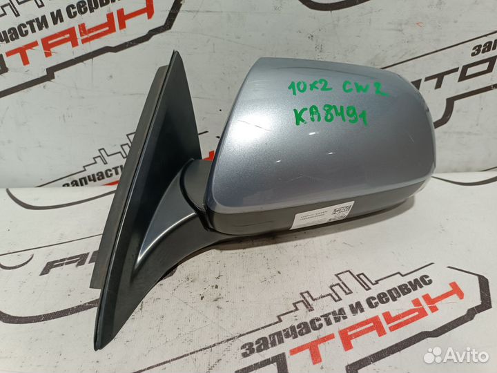 Зеркало honda accord CU1 CU2 CW1 CW2 10*2 контактов С ПОВТОРИТЕЛЕМ левое 76250TL0J41ZD голубой, B538