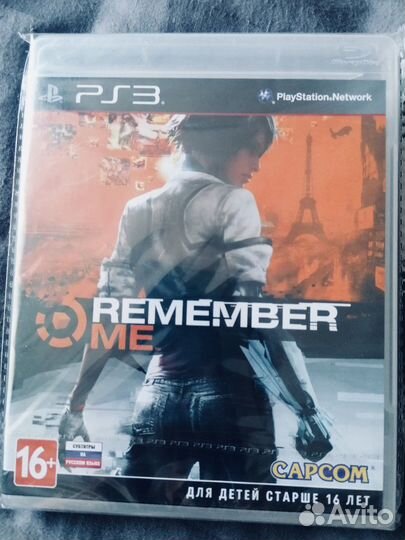 Remember me ps3 (Новый силд)
