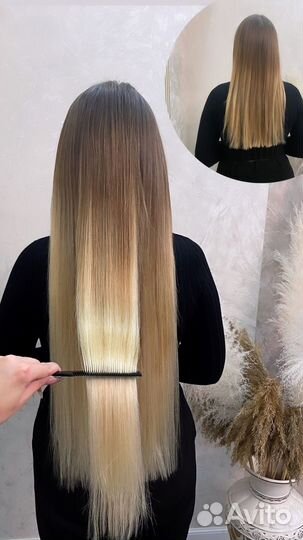 Голливудское наращивание волос