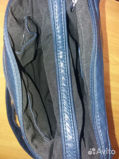 Сумка темно-синяя