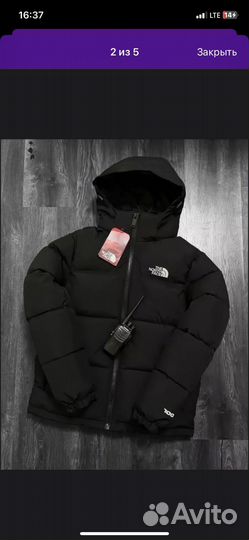 Мужская зимняя куртка парка The north face