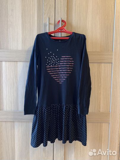 Вещи пакетом на девочку, р.140