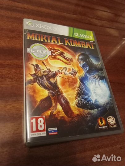 Диски на xbox 360 mortal combat 9