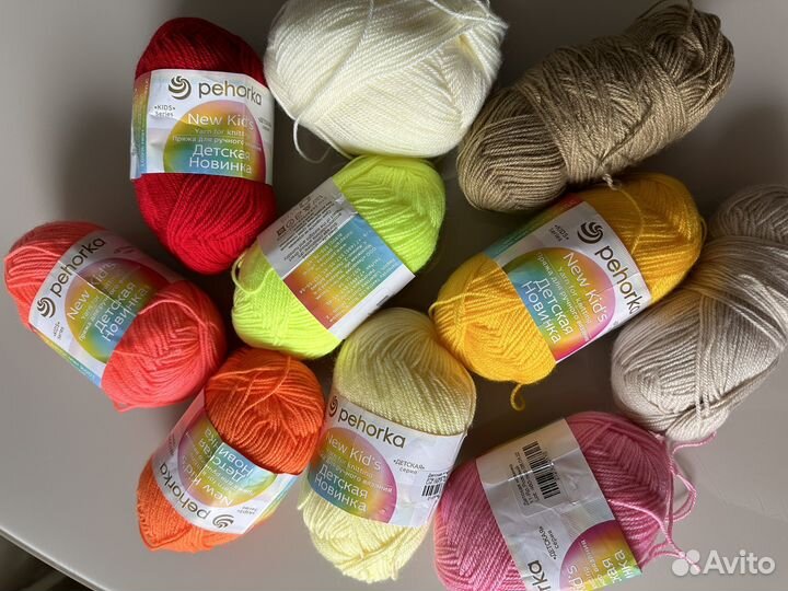 Пряжа пехорка детская новинка