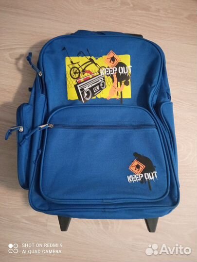Рюкзак-сумка на колёсах (детская)