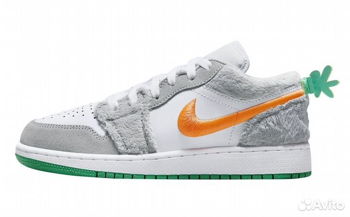 Кроссовки Air Jordan 1 Low Bunny Rabbit GS
