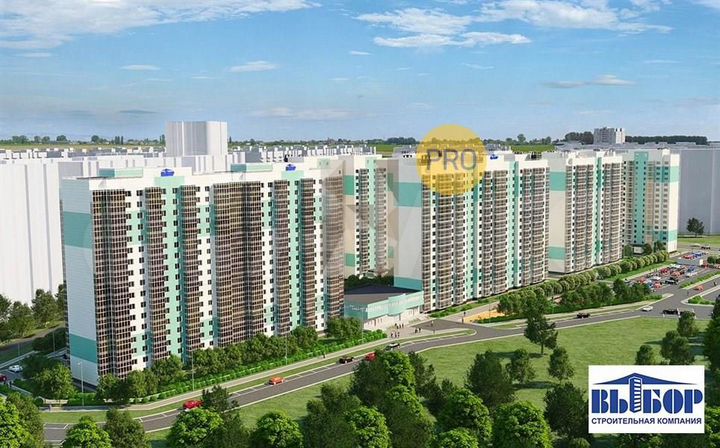 1-к. квартира, 37,5 м², 8/17 эт.