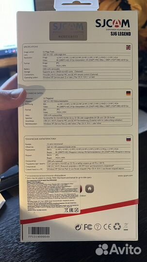Экшн камера sjcam sj6 legend