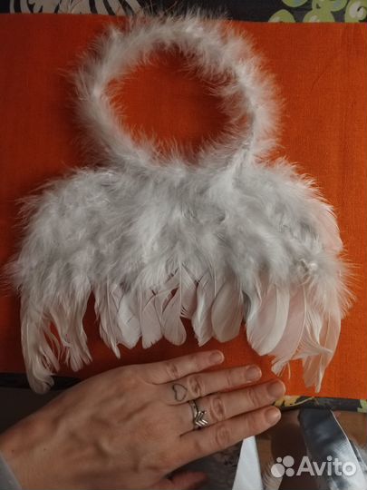 Крылья ангела детские и нимб