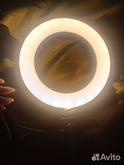 Кольцевая лампа 16см