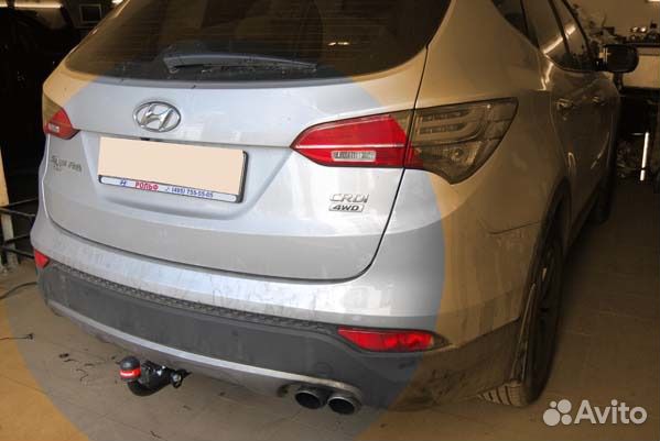 Фаркоп Oris Hyundai Santa Fe III 2012-2018