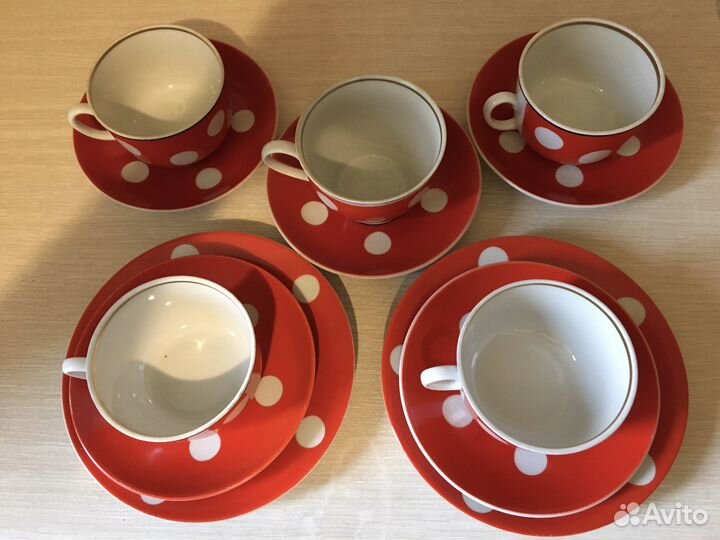 Чайные пары «Горох» фз Дружковский