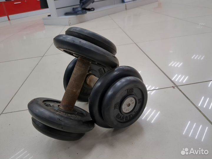 Гантели разборные 10кг + 10кг