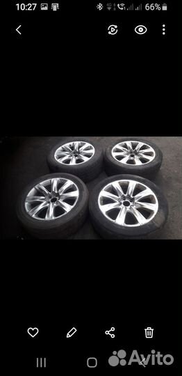Диски литые R20 колесные Infiniti FX S50 разбор