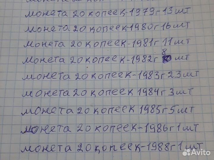 Продам монеты СССР