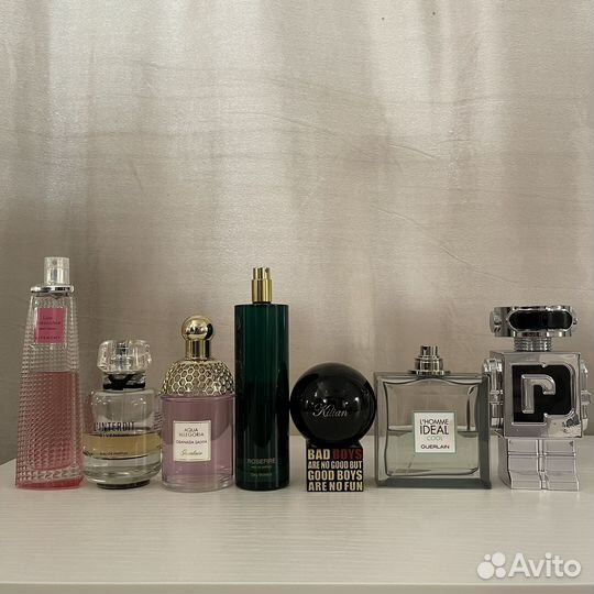 Killian, Givenchy, Guerlain, Hermetica