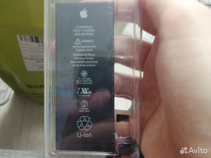 Оригинальная батарея от айфона 6s акб