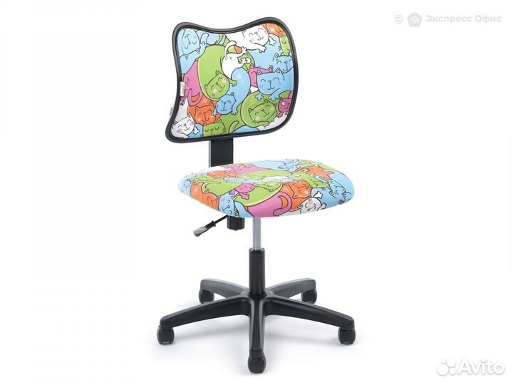 Кресло компьютерное детское Chairman Kids 102 blac