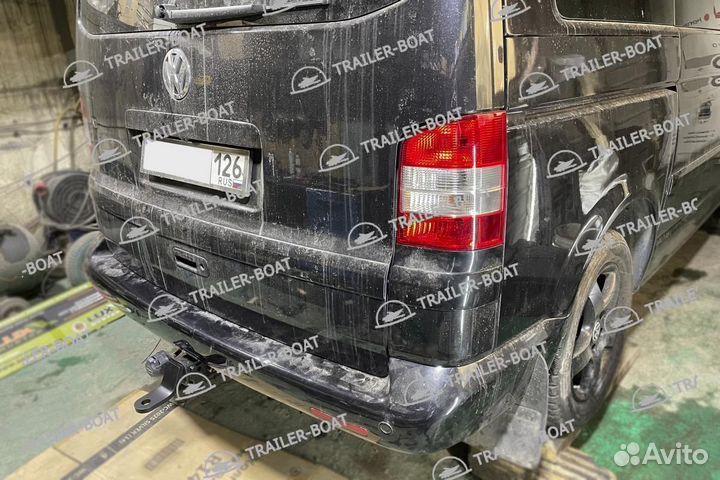 Фаркоп на Volkswagen Transporter 2003-XX, под квадрат, 45355