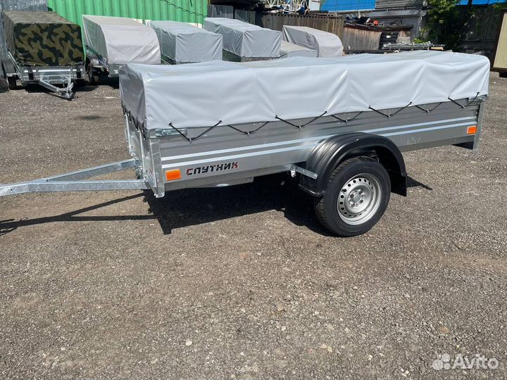 Прицеп новый «Спутник» 2540х1300х300 с тентом