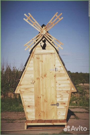 Уличный туалет с установкой EBX