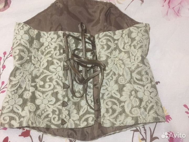 Корсетный топ