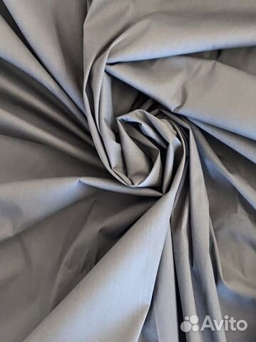 Хлопок сорочечный, Италия, отрез 2,4 метра