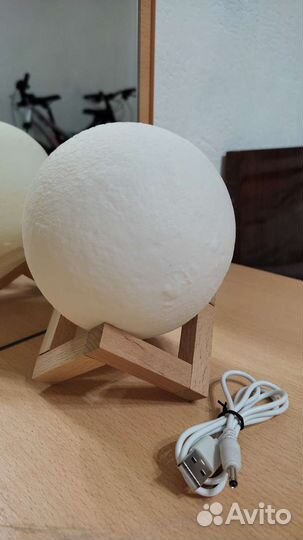 Светильник ночник луна