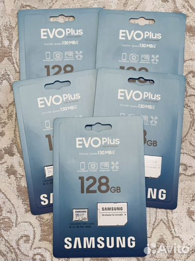 Карта памяти MicroSD Samsung 128 Gb MB-mc128ka/RU