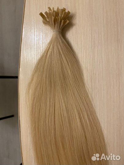 Волосы натуральные блонд
