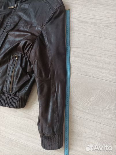 Кожаная куртка мужская