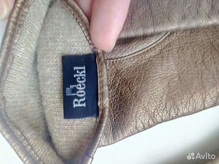 Перчатки Roeckl кожанные р.7