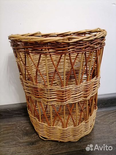 Корзины, изделия из ивовой лозы