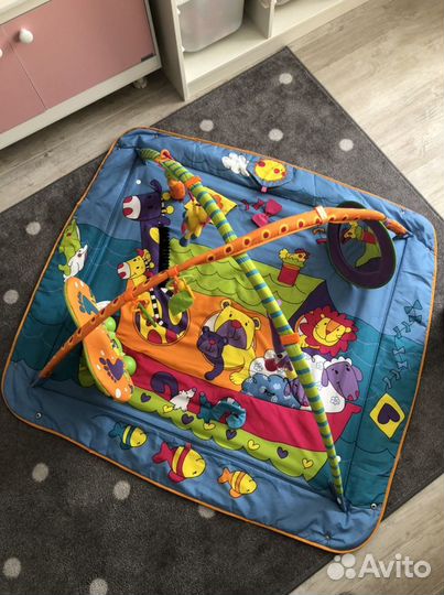 Развивающий коврик tiny love Зоосад