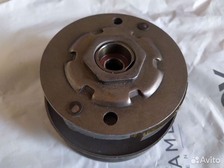 Сцепление в сборе, задний вариатор, торкдрайвер