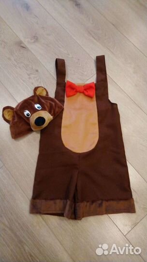 Прокат карнавального костюма медведя