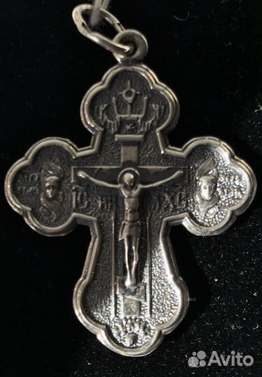 Крестик серебряный